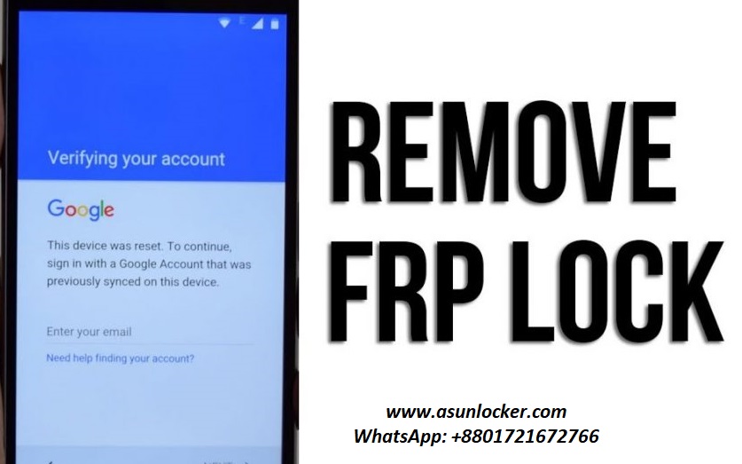 FRP Lock Remove , Google account lock remove instant