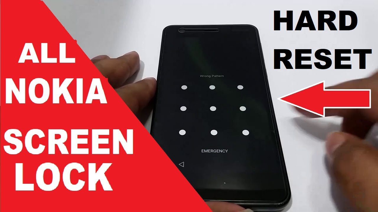 Nokia Screen lock Reset and FRP remove instant all model