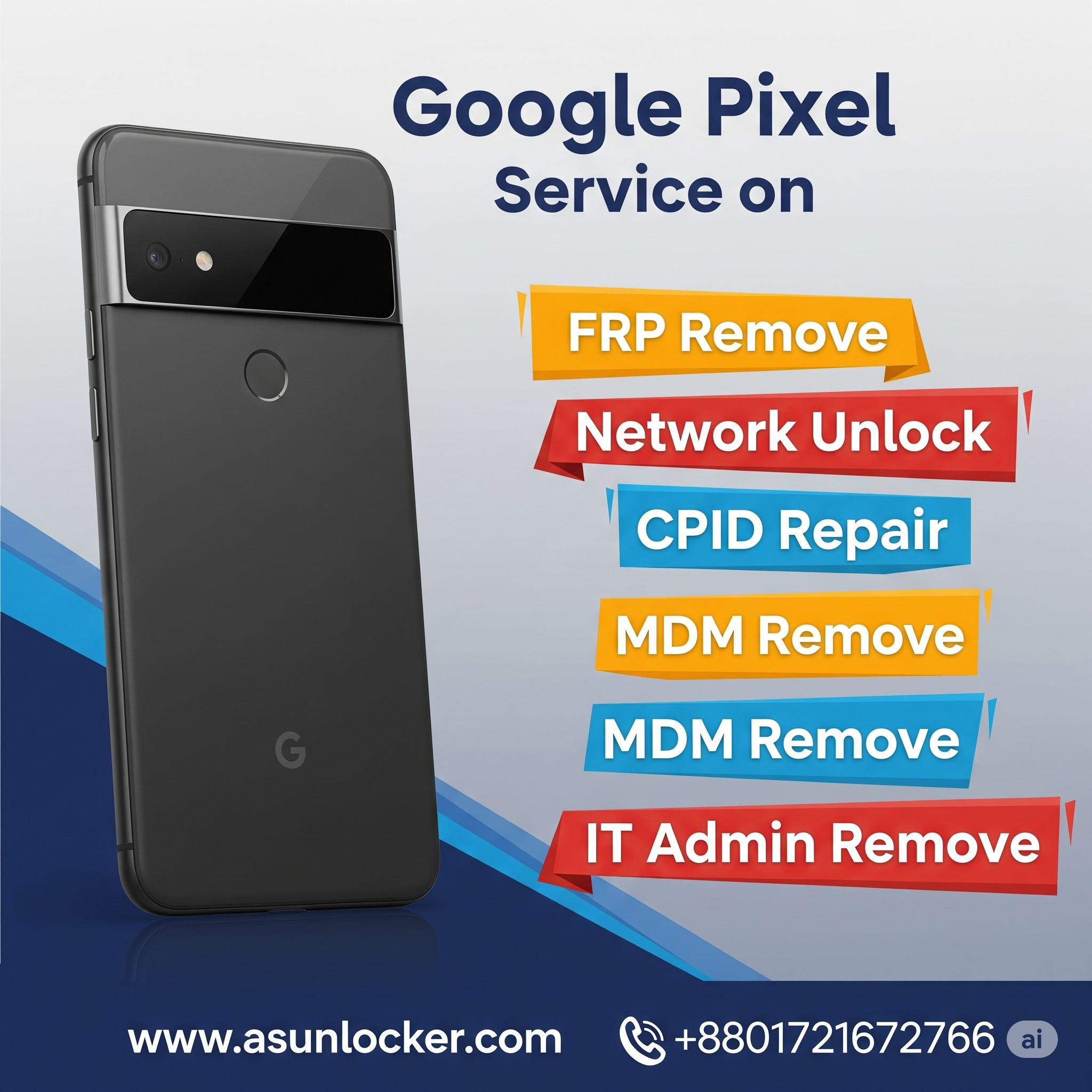 Pixel Unlock Tool - Google Pixel FRP Remove
